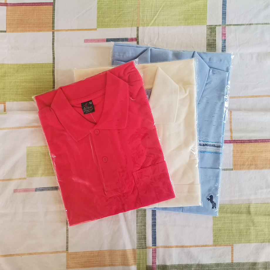 polos cuello camisero para hombre